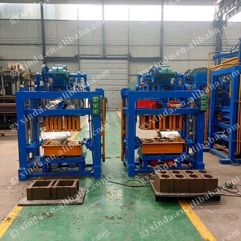 Brick Making Machine Factory - Small Machines India 4-40