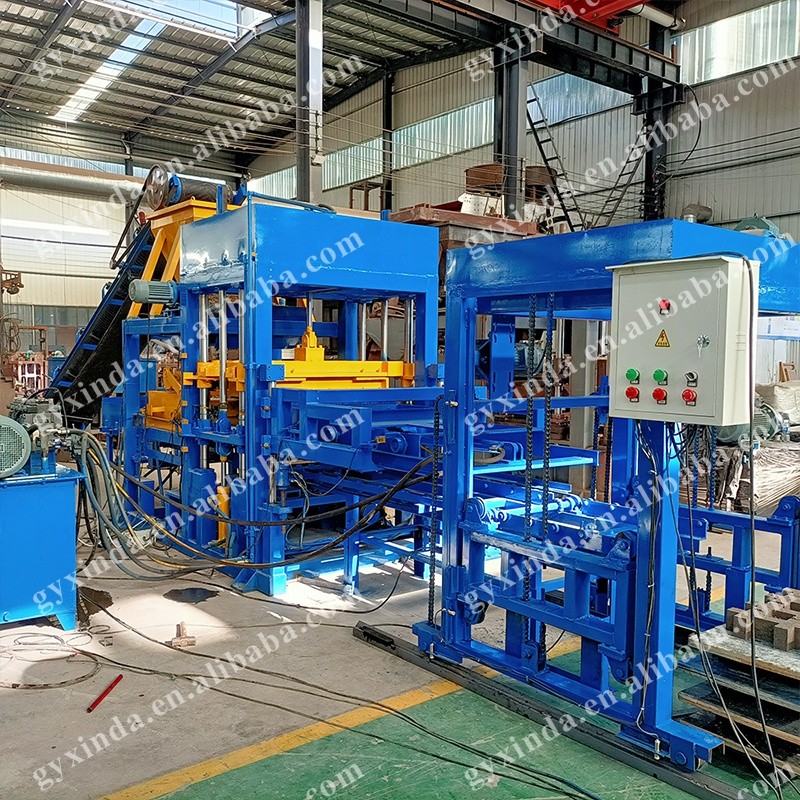 Block Machine Manufacturer - 4-15 Automatic Construction