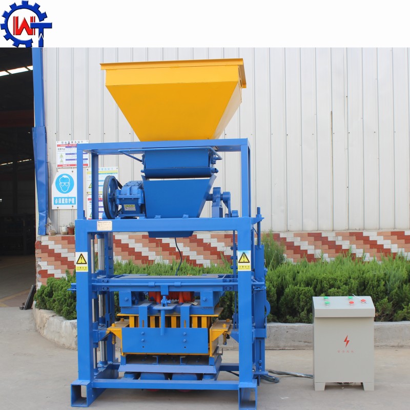 Semi Automatic Brick Machine Manufacturer - QT40-1 Semi Automatic Brick Paving Machine