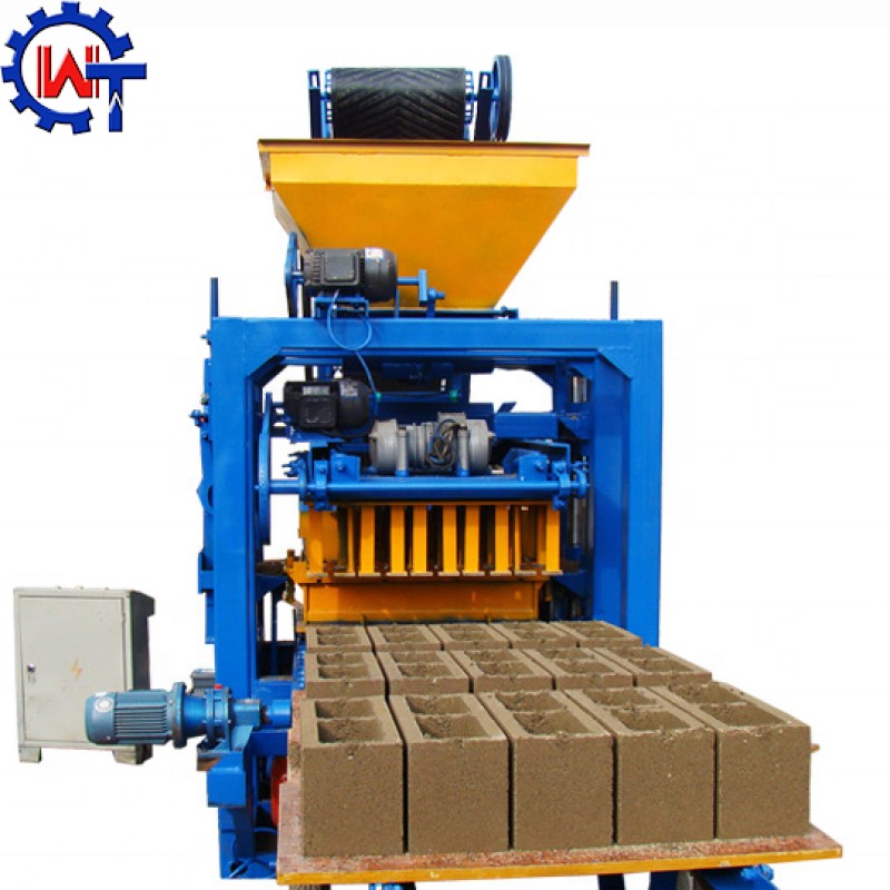 Colored Paving Machine Manufacturer - QT4-24 Concrete Blocks Colored Paving Machine