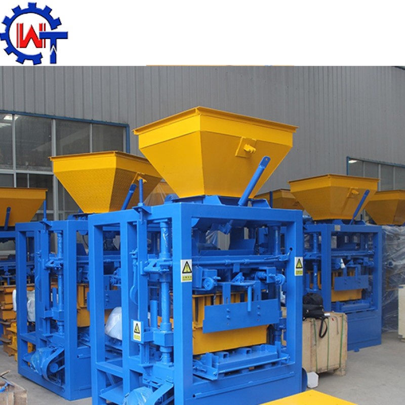 Colored Paving Machine Manufacturer - QT4-24 Concrete Blocks Colored Paving Machine