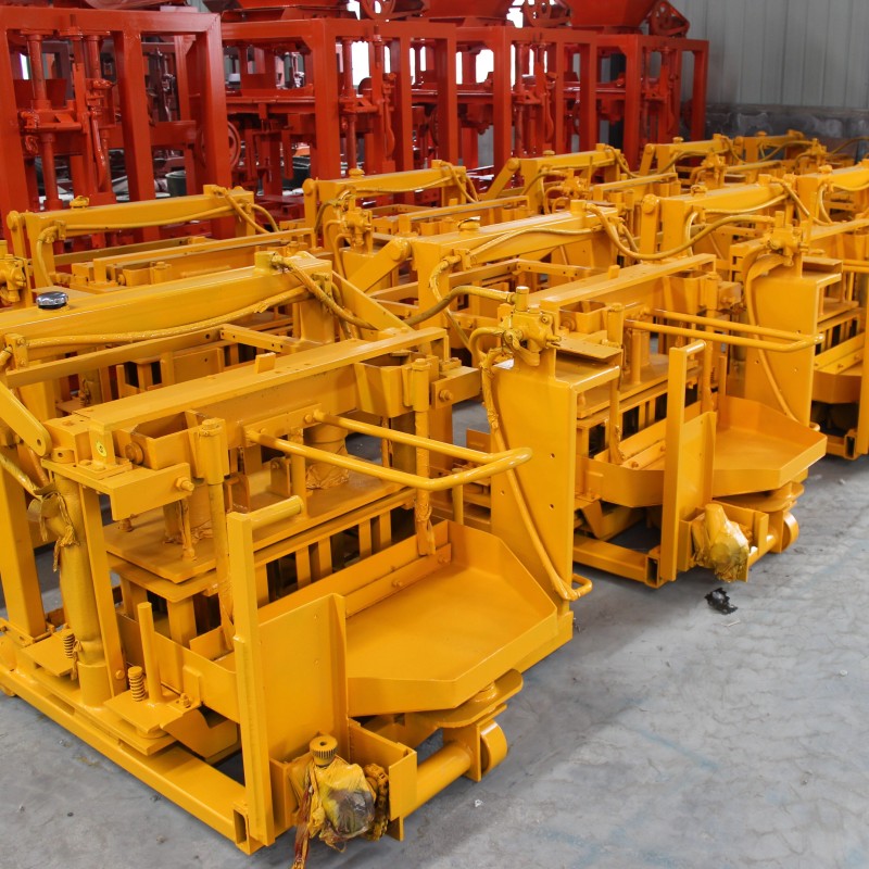 Mobile Brick Machine Manufacturer - QT40-3A Mobile Egg Laying Concrete Brick Cost