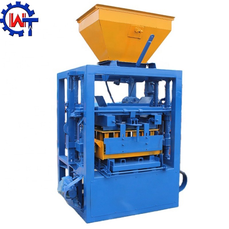Colored Paving Machine Manufacturer - QT4-24 Concrete Blocks Colored Paving Machine
