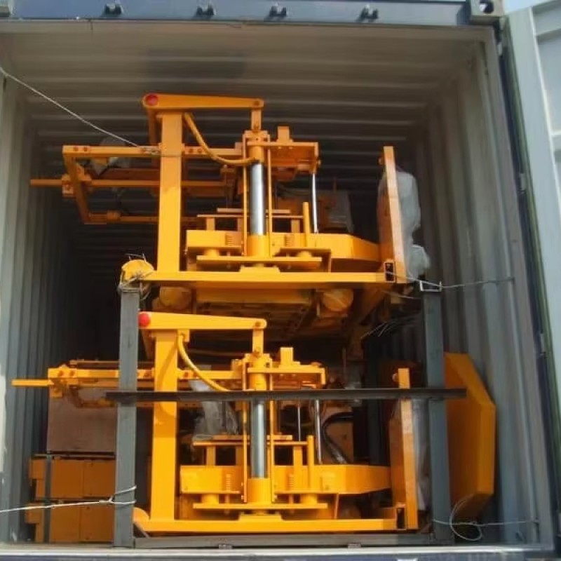 Mobile Brick Machine Manufacturer - QT40-3A Mobile Egg Laying Concrete Brick Cost