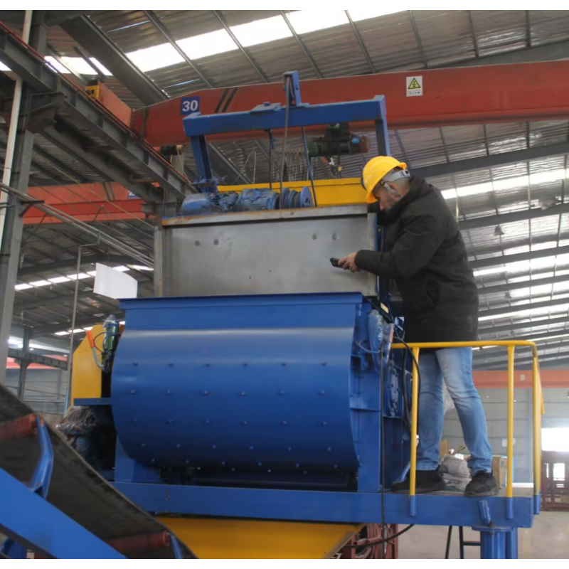 Concrete Mixer Manufacturer - Enhancing Concrete Stability JS500 Mixer Small