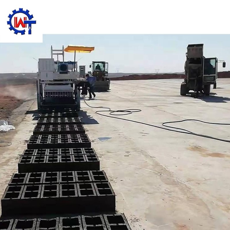 Mobile Block Machine Supplier - Improve Efficiency Concrete Mobile WT10-15 Paving
