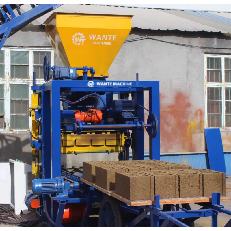 Hollow Block Machinery Supplier - Factory Hollow Block High Brick Density QT4-24