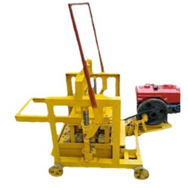 Diesel Brick Machine Manufacturer - QT40-3D Diesel Engine Concrete Hollow Block