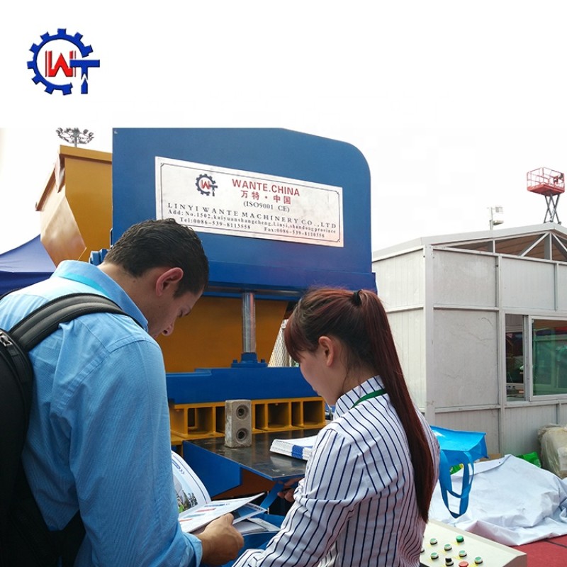 Earth Block Machine Manufacturer - WT4-10 Earth Block Clay Bricks Molding Machine