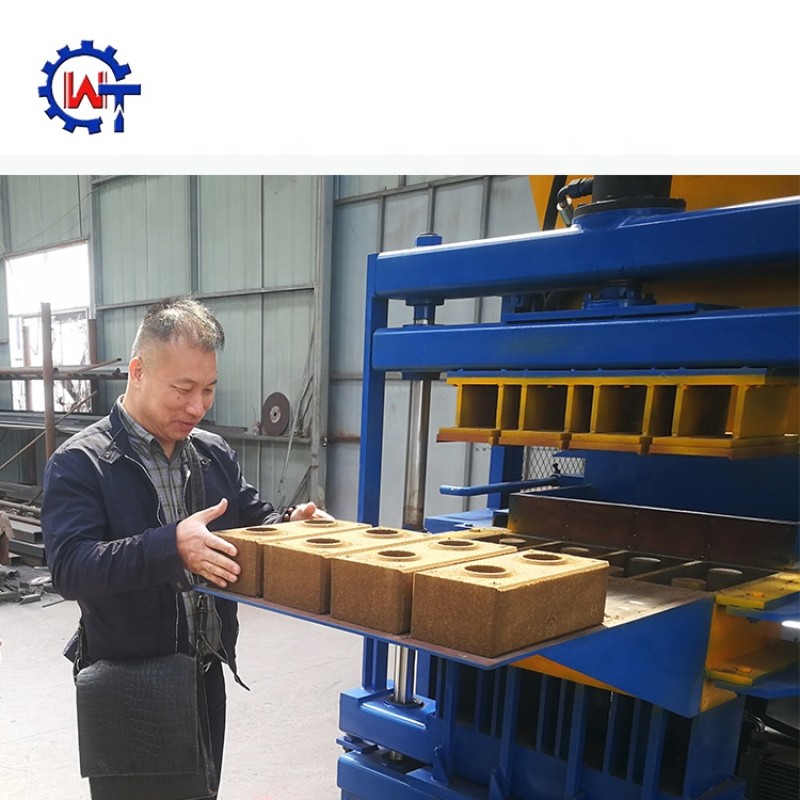 Interlocking Machine Supplier - WT4-10 Block Making Automatic Interlocking Soil