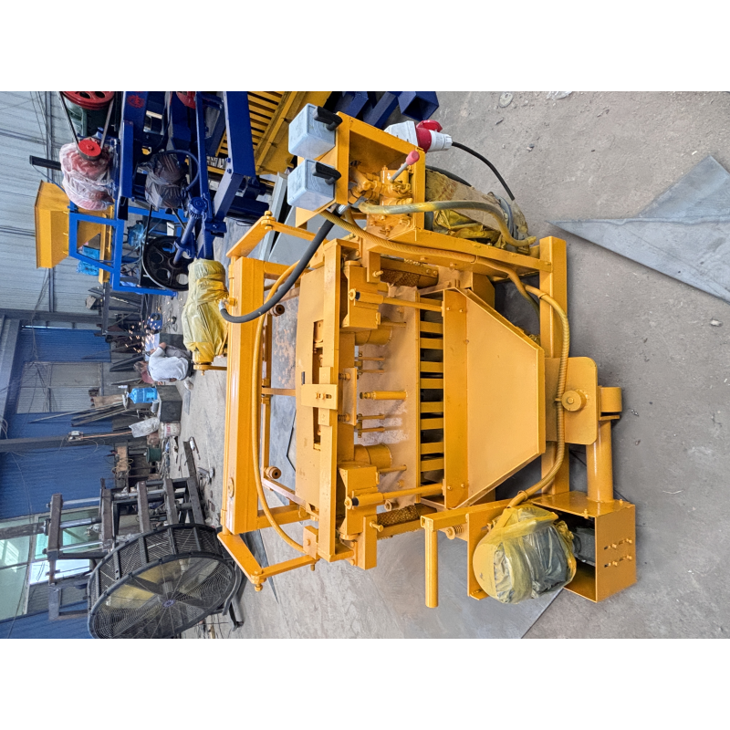 Manual Block Machine Manufacturer - QT40-3A Manual Egg Laying Hollow Blocks Mobile