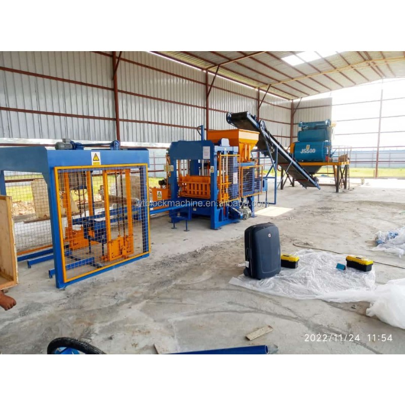 Concrete Block Line Manufacturer - QT6-15 Fully Automatic Concrete Hollow Block