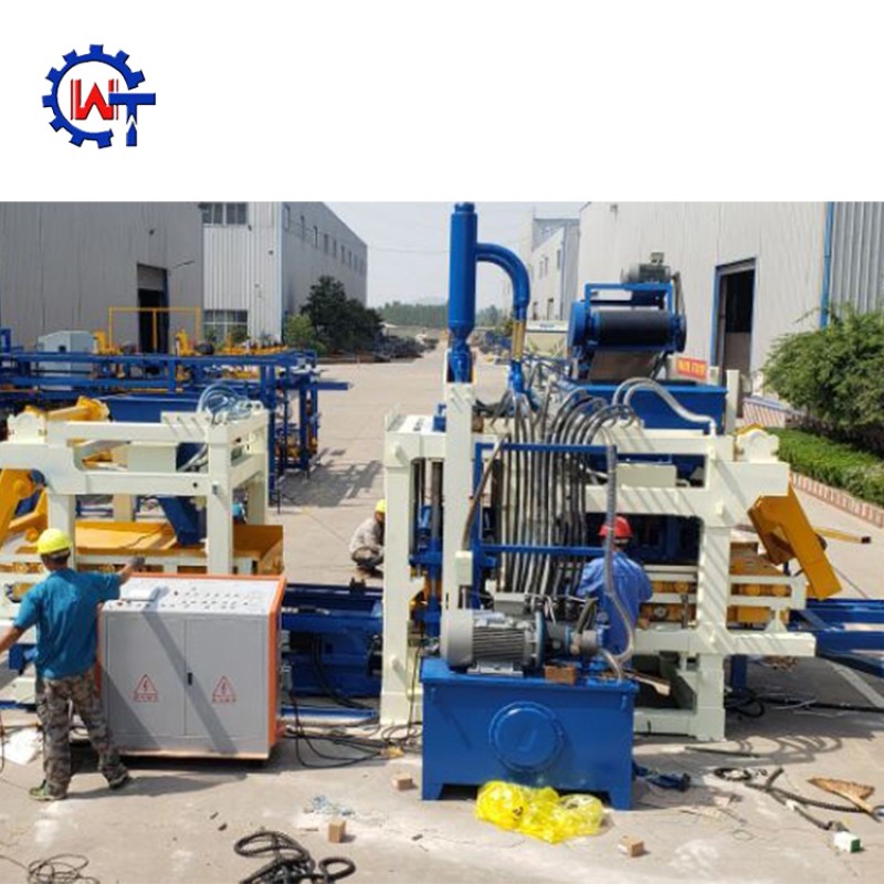 Automatic Block Machine Manufacturer - QT12-15 Cement Block Machine Totally Automatic