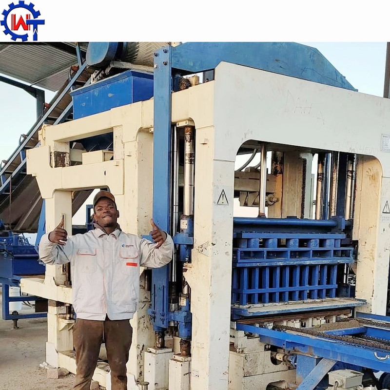 Brick Making Machinery Manufacturer - QT10-15 High Capacity Automatic Large Scale