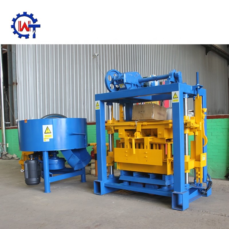 Hollow Blocks Machine Factory - QT4-40 Semi-automatic Concrete Hollow Blocks