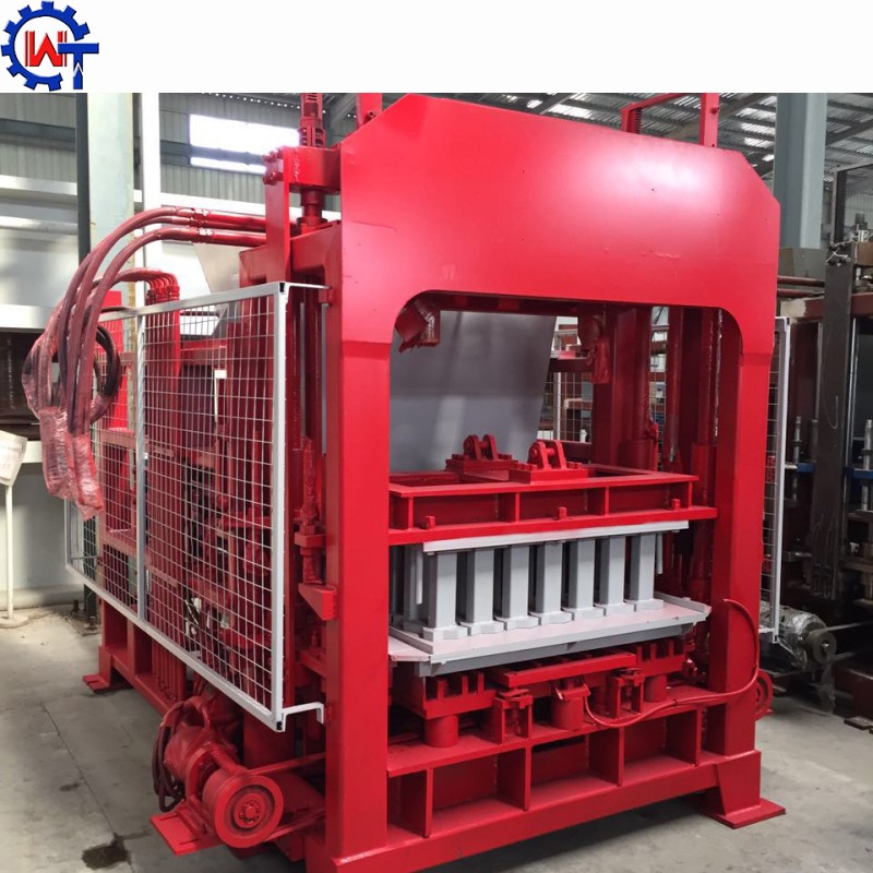 Concrete Curb Machine Factory - Concrete Curb Making QT4A-15 Paving Block