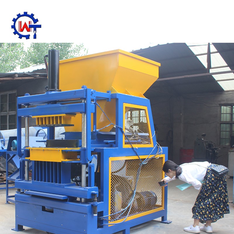 Clay Brick Machine Factory - WT4-10 Clay Brick Machine De Briques Automatique