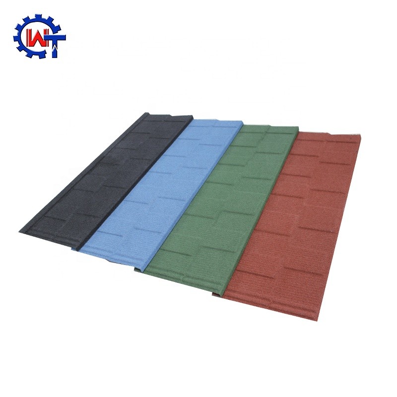 Metal Roof Tile Factory - Linyi Wante Brand Stone Coated Metal Roof Tile