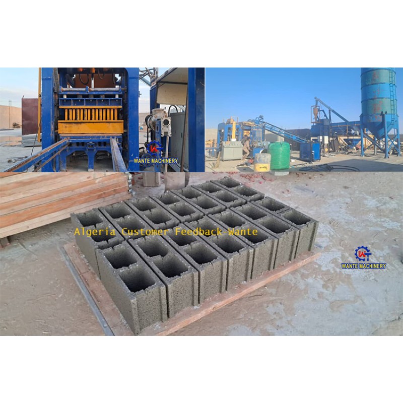 Full Automatic Brick Line Factory - QT10-15 Full Automatic Concrete Solid Brick