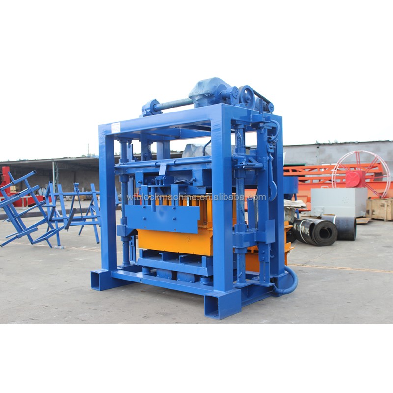 Hollow Blocks Machine Factory - QT4-40 Semi-automatic Concrete Hollow Blocks