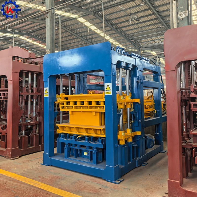 Concrete Block Line Manufacturer - QT6-15 Fully Automatic Concrete Hollow Block