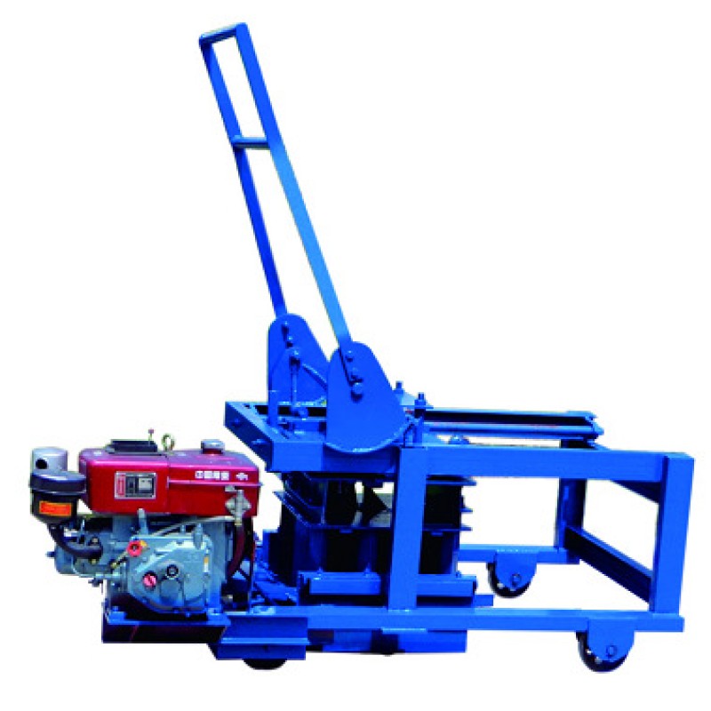 Diesel Brick Machine Manufacturer - QT40-3D Diesel Engine Concrete Hollow Block
