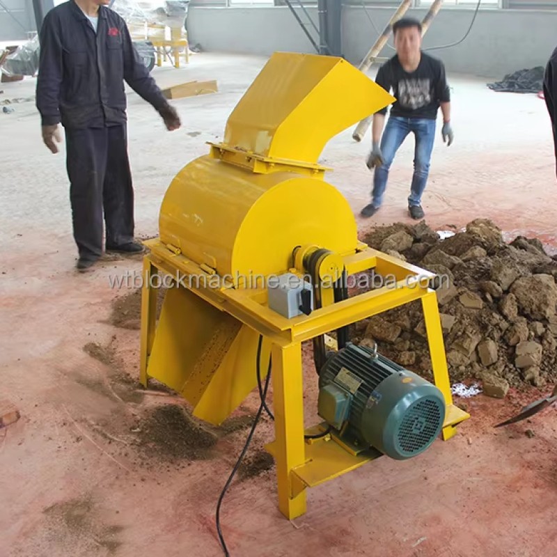 Clay Crusher Manufacturer - Small Type Soil Crusher for Clay Block Making