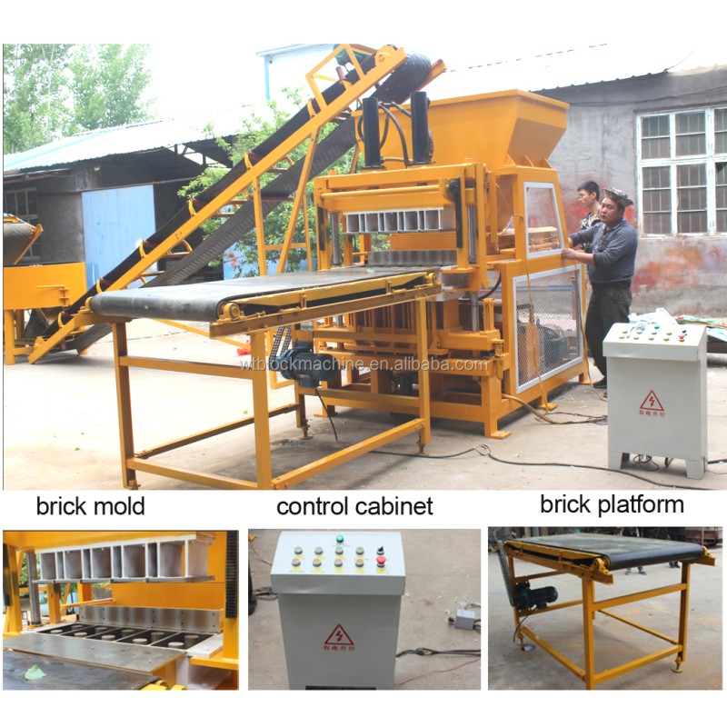 Automatic Brick Machine Supplier - Block Machine Full Automatic Interlock WT5-10