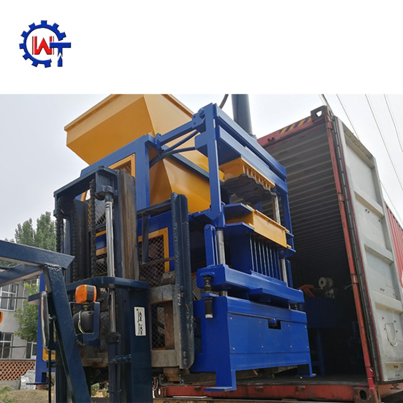 Interlocking Machine Supplier - WT4-10 Block Making Automatic Interlocking Soil