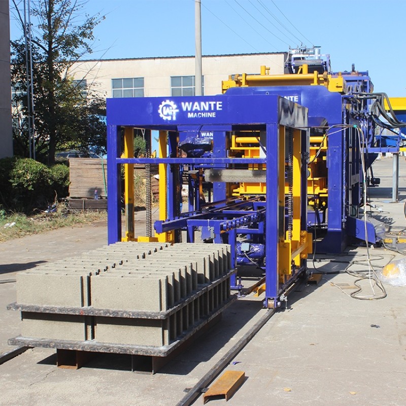 Automatic Block Line Manufacturer - QT8-15 Automatic Concrete Cement Sand Iron