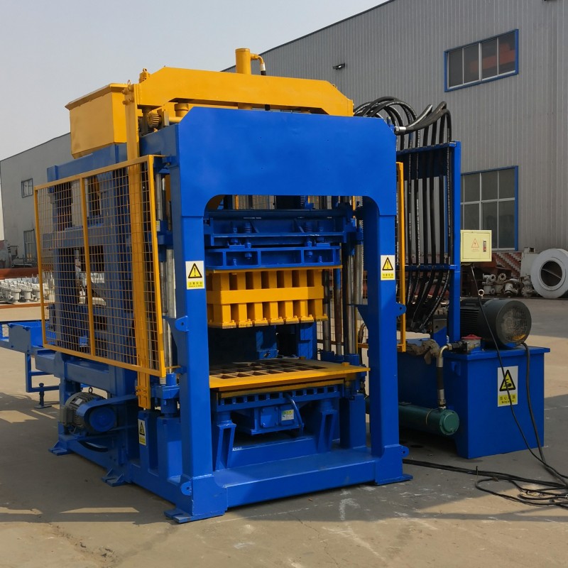 Concrete Block Line Manufacturer - QT6-15 Fully Automatic Concrete Hollow Block