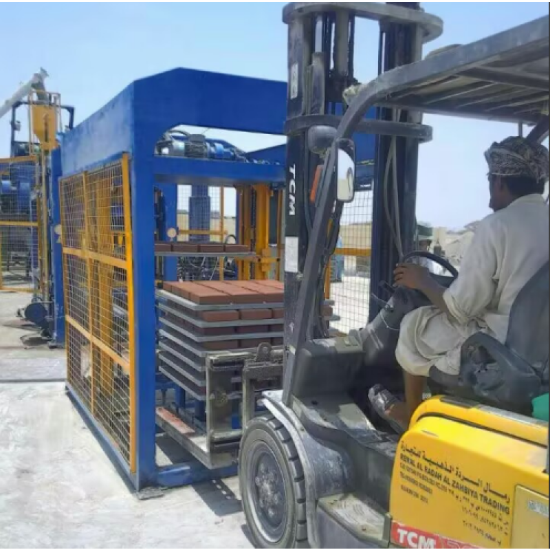 Concrete Block Line Manufacturer - QT6-15 Fully Automatic Concrete Hollow Block