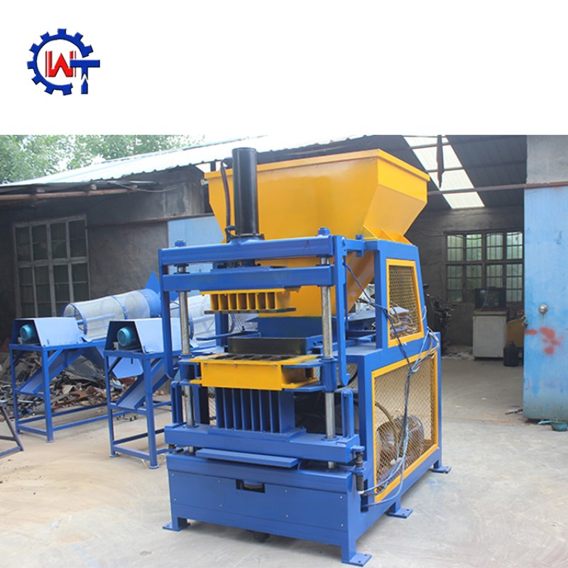 Eco Brick Machine Factory - WT4-10 Interlocking Soil Brick Eco Brick Making