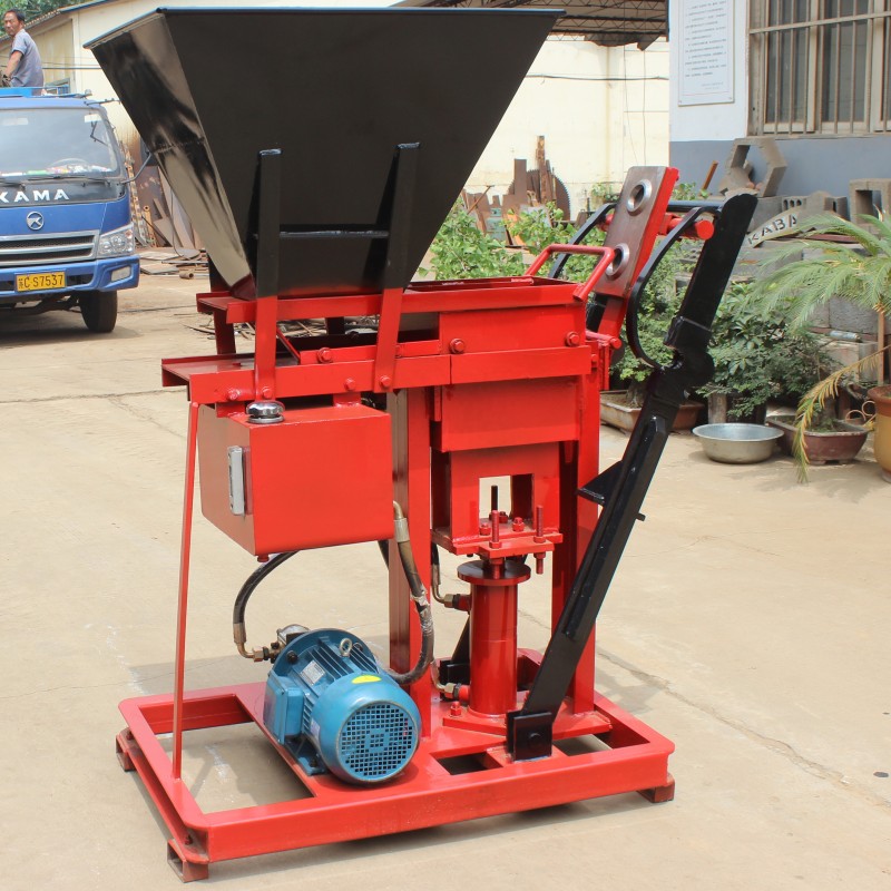 Clay Brick Machine Manufacturer - Good Hydraulic Compaction WT1-25 Interlocking