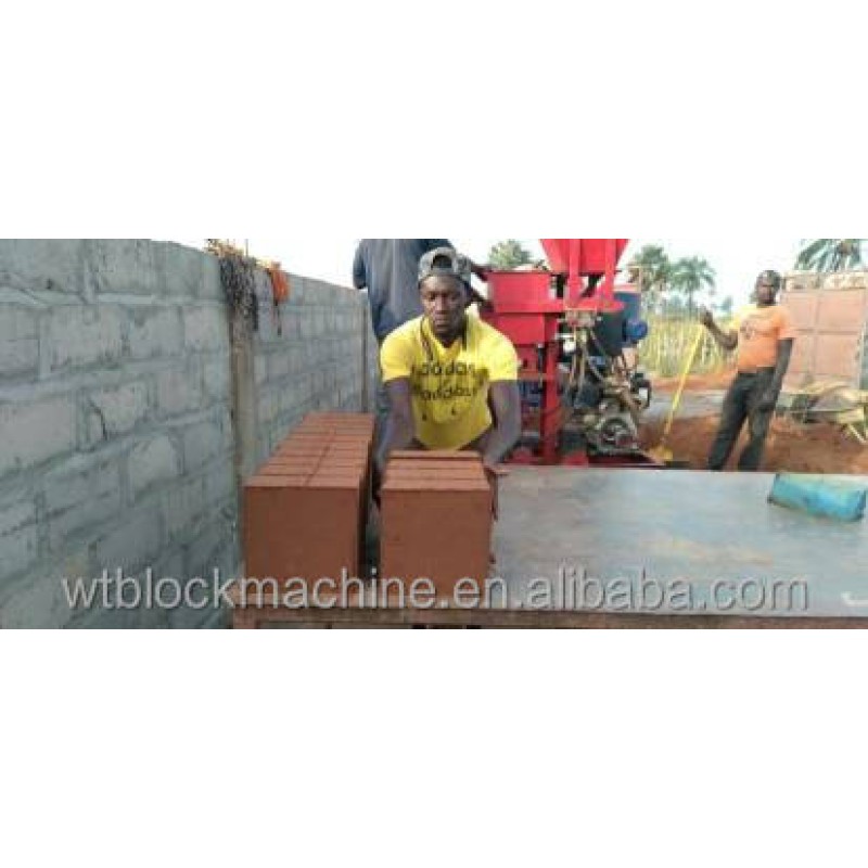 Hydraulic Brick Machine Supplier - Technology Hydraulic Compaction WT1-25