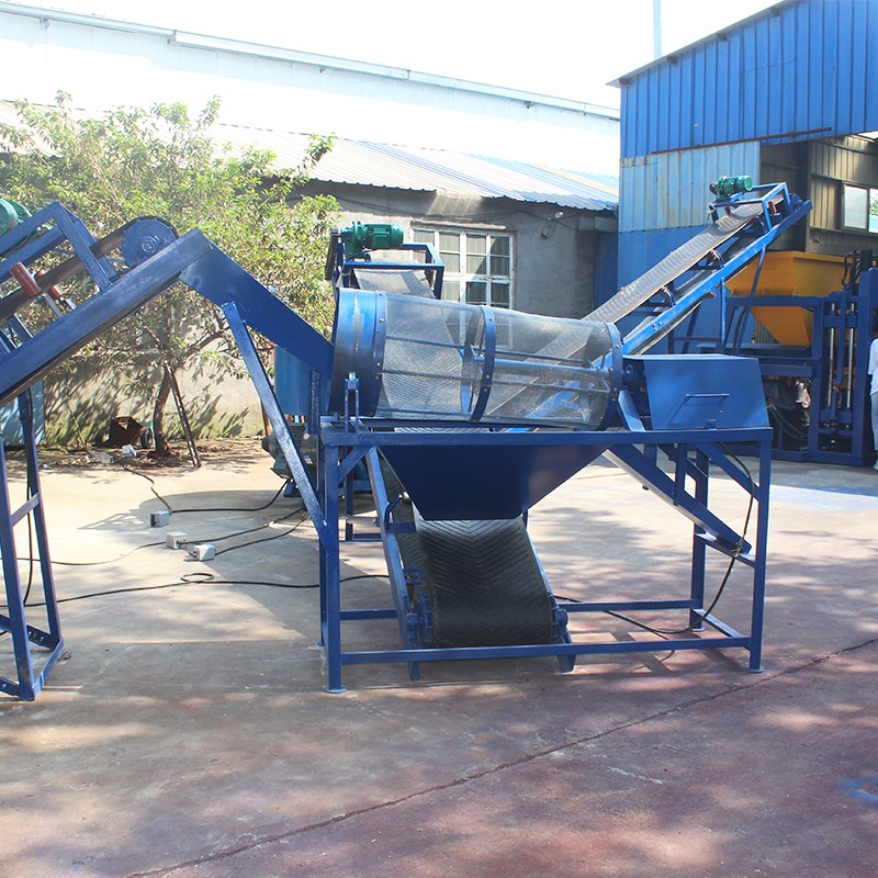 Screen Machine Factory - High Efficiency Screen Interlocking Block Soil Screen