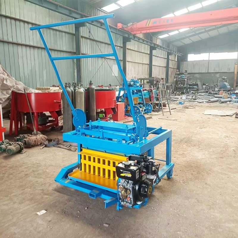 Diesel Block Machine Factory - Egg Laying Diesel Block QT40-3D Cement Block