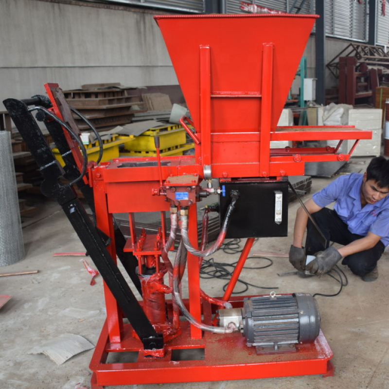 Hydraulic Brick Machine Supplier - Technology Hydraulic Compaction WT1-25