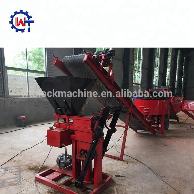 Clay Brick Machine Manufacturer - Good Hydraulic Compaction WT1-25 Interlocking