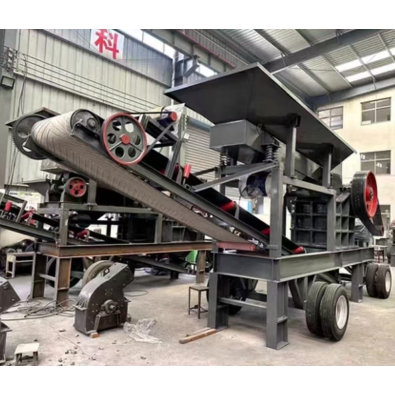 Sand Making Machine Supplier - Factory Price Mobile Jaw Hammer Crusher Mining