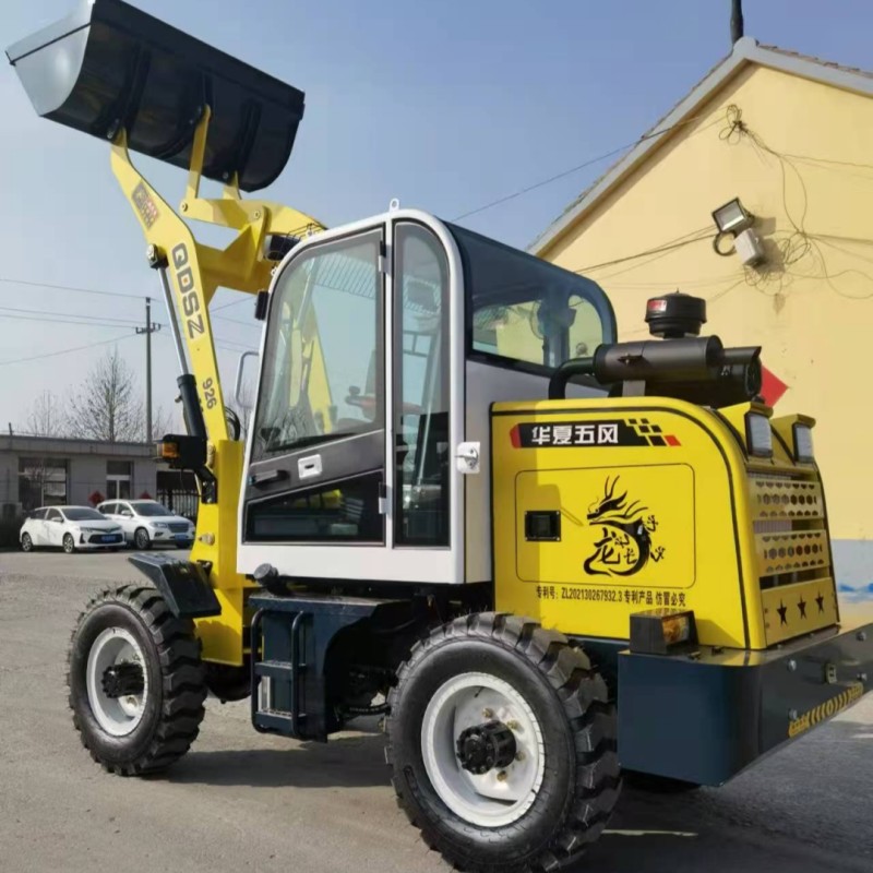 Engineering Loader Factory - Small Turning Radius Enclosed Cab Multifunctional