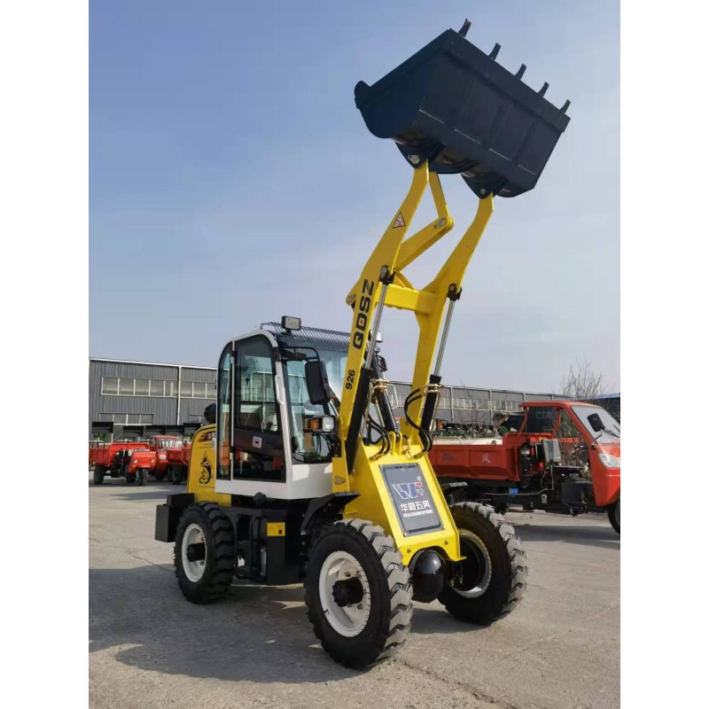 4WD Loader Supplier - Four Wheel Drive Diesel Engine Fork Pallets Spikes