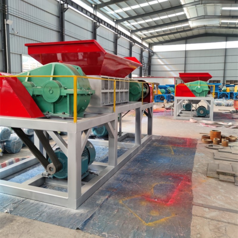 Dual Shaft Shredder Manufacturer - Model 1000 Dual Motor High Efficiency Waste