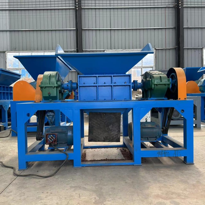 Shredding Machine Supplier - Model 800 Enhanced Performance Double Shaft