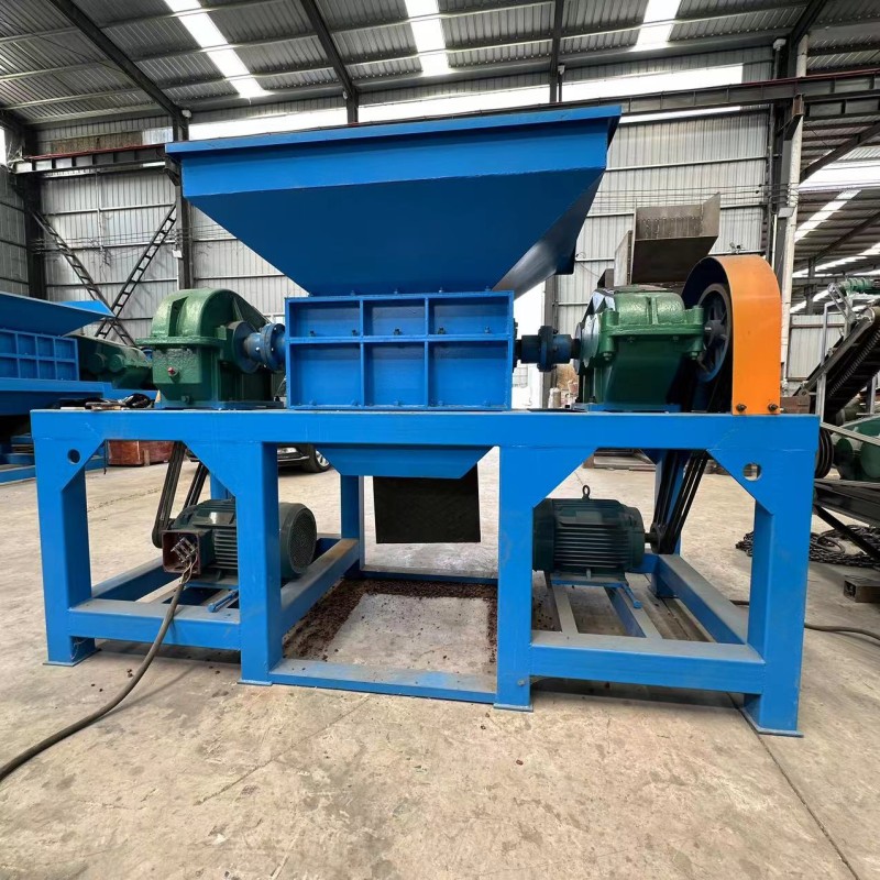 Waste Shredding Machinery Manufacturer - China Factory Direct Supply Rubber Tire