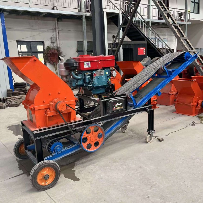 Mobile Crusher Factory - Top Quality 300x200 Hammer Crusher Belt Conveyor Sand