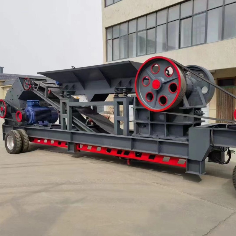 Mobile Crusher Supplier - Integrated Stone Crusher Vibration Feeder Quarry