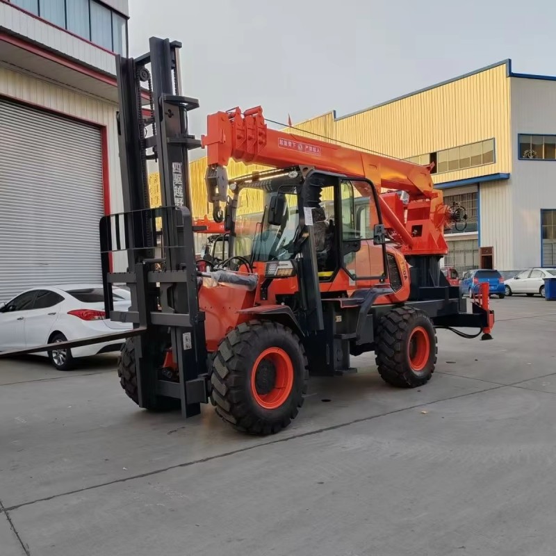 Forklift Crane Manufacturer - Brand New Diesel Heavy Duty CE EPA Approved