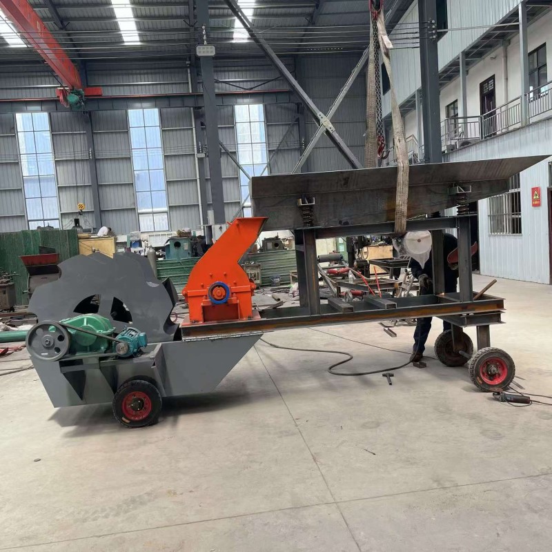 Mobile Crusher Factory - Top Quality 300x200 Hammer Crusher Belt Conveyor Sand