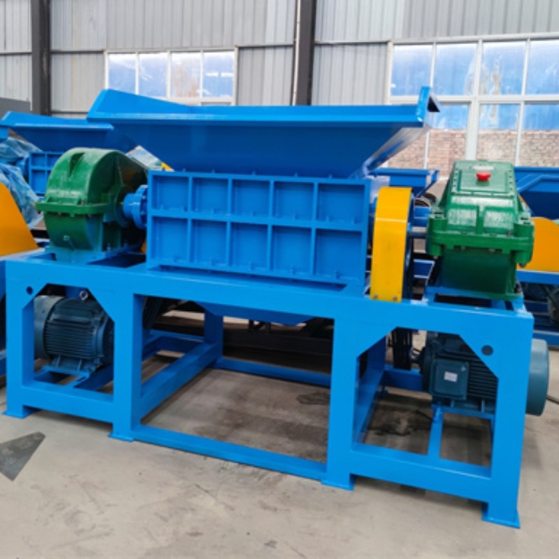 Dual Shaft Shredder Manufacturer - Model 1000 Dual Motor High Efficiency Waste